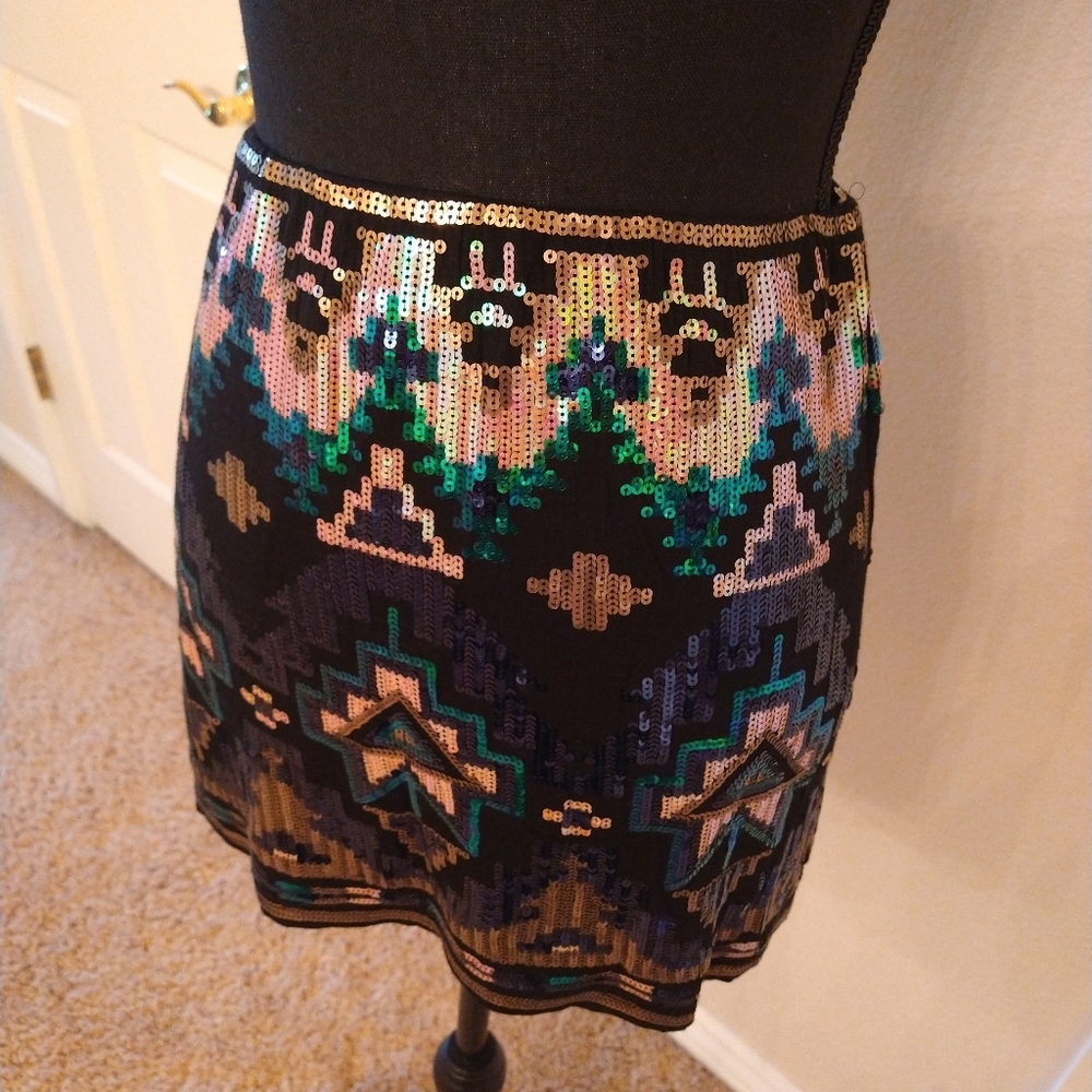 2/$20 Sequin Mini Skirt